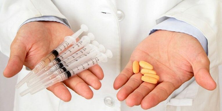 bel ağrısı için enjeksiyonlar ve tabletler